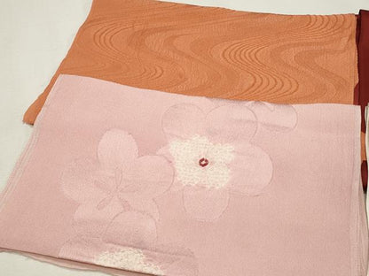平和屋着物★和装小物　上質な帯揚げ10枚　絞り　刺繍　礼装用　松皮菱花文　橘　楓文　金糸　金彩　逸品　CAAI9917qe