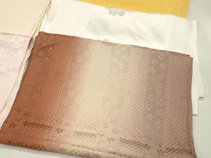 平和屋着物★和装小物　上質な帯揚げ10枚　絞り　礼装用　鹿の子花間道　ぼかし染　金糸　逸品　CAAI9924qe
