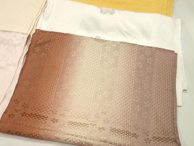 平和屋着物★和装小物　上質な帯揚げ10枚　絞り　礼装用　鹿の子花間道　ぼかし染　金糸　逸品　CAAI9924qe