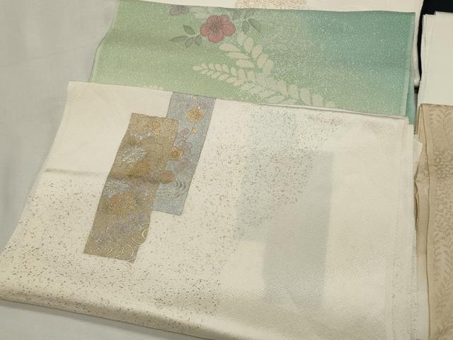 平和屋着物★和装小物　上質な帯揚げ10枚　礼装用　金糸　松文　宝相華　ぼかし染　逸品　CAAI9925qe