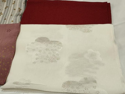 平和屋着物★和装小物　上質な帯揚げ10枚　金通し地　絞り　礼装用　刺繍　辻が花　金糸　金彩　未使用あり　逸品　CAAI9933qe