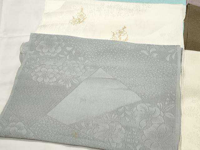 平和屋着物★和装小物 上質な帯揚げ10枚 丹後ちりめん 礼装用 松皮菱唐草文 立涌花文 金糸 金彩 逸品 CAAI9941qe