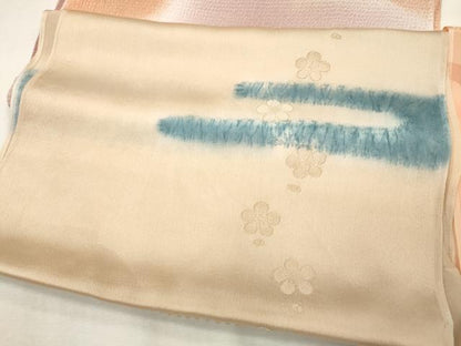 平和屋着物★和装小物　上質な帯揚げ10枚　礼装用　桜　梅　松葉　ぼかし染　金彩　銀彩　未使用あり　逸品　CAAI9972qe