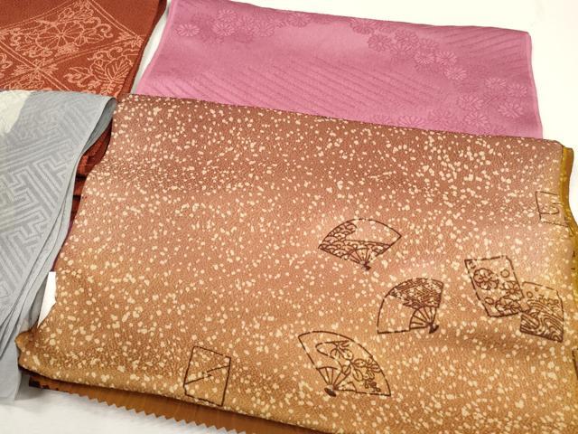 平和屋着物★和装小物　上質な帯揚げ10枚　銀糸　礼装用　刺繍　箔散らし　たたき染め　金糸　金彩　未使用あり　逸品　CAAI9976qe