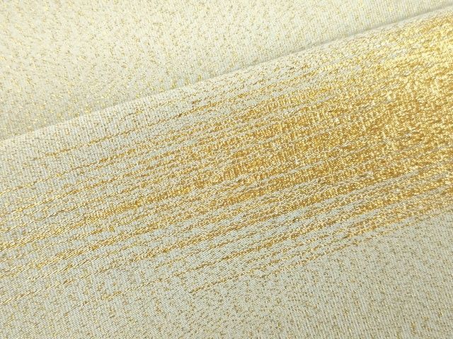 平和屋着物●太鼓柄袋帯 綴れ 霞文 金銀糸 逸品 CAAJ0125eg