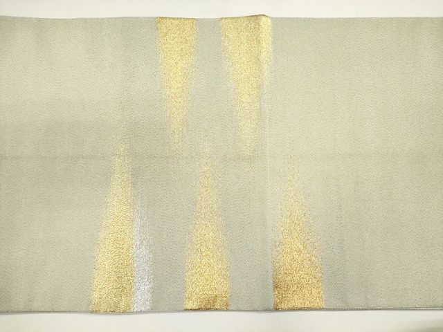 平和屋着物●太鼓柄袋帯 綴れ 霞文 金銀糸 逸品 CAAJ0125eg