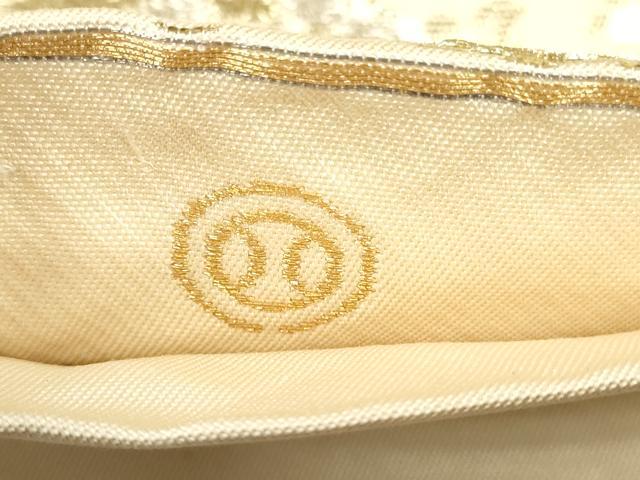 平和屋着物●六通柄 本袋帯 鳳凰草花文 金銀糸 逸品 CAAJ0379eg