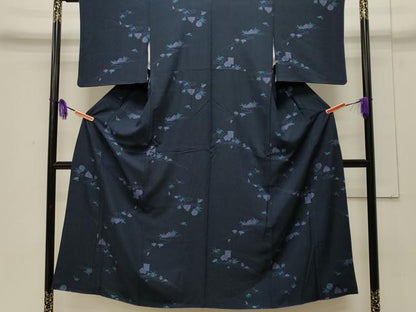 平和屋着物■上質な小紋　流水風景文　逸品　CAAJ3252ch