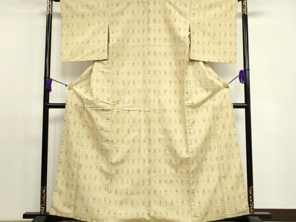 平和屋着物■上質な紬　吉祥文　逸品　CAAJ3299ch