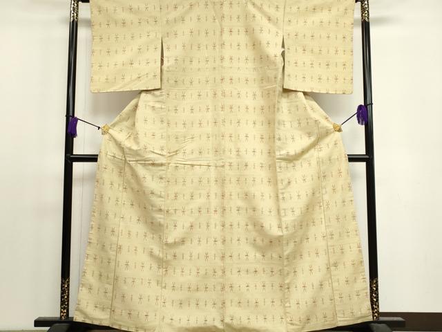 平和屋着物■上質な紬　吉祥文　逸品　CAAJ3299ch