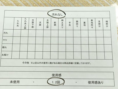 平和屋着物◎全通柄袋帯 斜線文 金銀糸 正絹 逸品 CAAJ8123ku