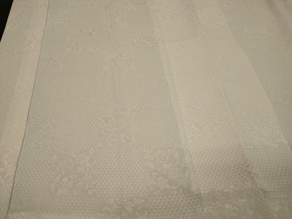 平和屋着物■長襦袢 袷 市松花唐草地紋 正絹 逸品 CAAJ8155ku