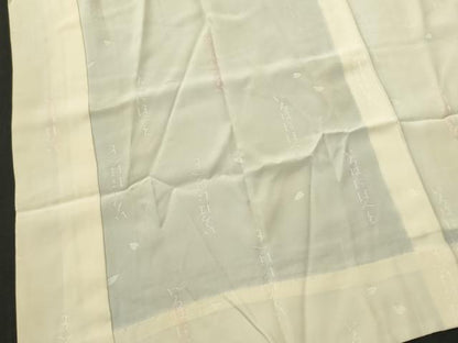 平和屋着物■長襦袢 無双仕立て いろは歌地紋 暈し染め 正絹 逸品 CAAJ8671ze