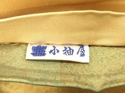 平和屋着物◎全通柄袋帯 霞文 金糸 逸品 CAAJ9734oy