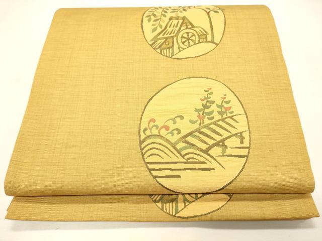 平和屋着物◎六通柄袋帯 明日香 逸品 CAAJ9741oy