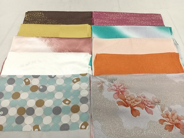 平和屋着物★和装小物 上質な帯揚げ 10枚セット 逸品 CAAK2735xe
