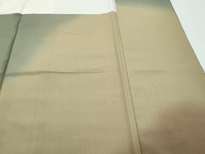 平和屋着物●訪問着　紬地　霞文　正絹　逸品　CAAK4072vf