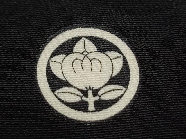 平和屋着物■豪華黒留袖　駒刺繍　エ霞立波飛鶴花文　金彩　正絹　逸品　CAAK6030yc