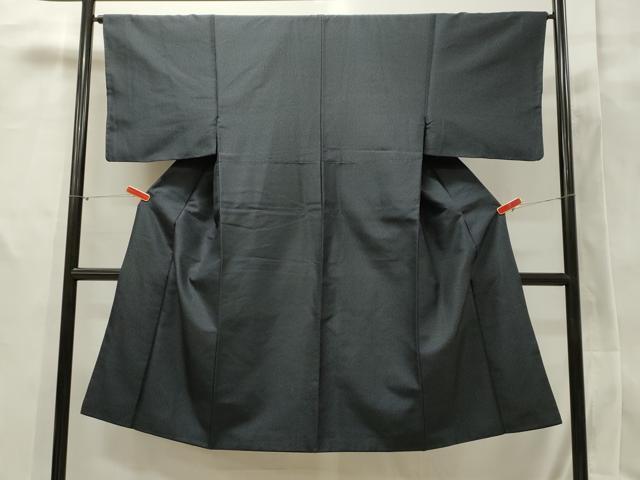 平和屋着物■男性 お召 亀甲文様 正絹 逸品 CAAK7291ze