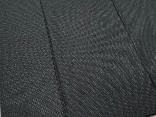 平和屋着物■男性 お召 亀甲文様 正絹 逸品 CAAK7291ze