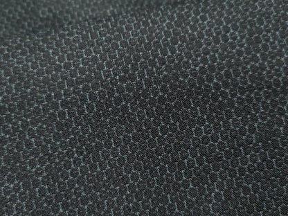 平和屋着物■男性 お召 亀甲文様 正絹 逸品 CAAK7291ze