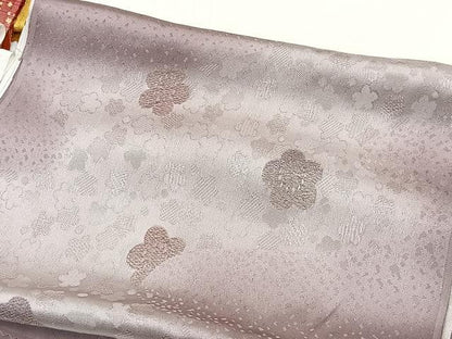 平和屋着物★和装小物 上質な帯揚げ10枚セット 梅 箔散らし 色無地 金彩 逸品 CAAL0419xi