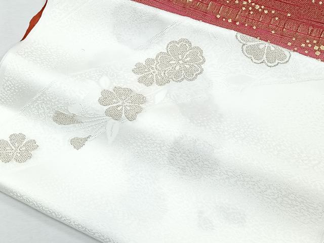 平和屋着物★和装小物 上質な帯揚げ10枚セット 梅 箔散らし 色無地 金彩 逸品 CAAL0419xi