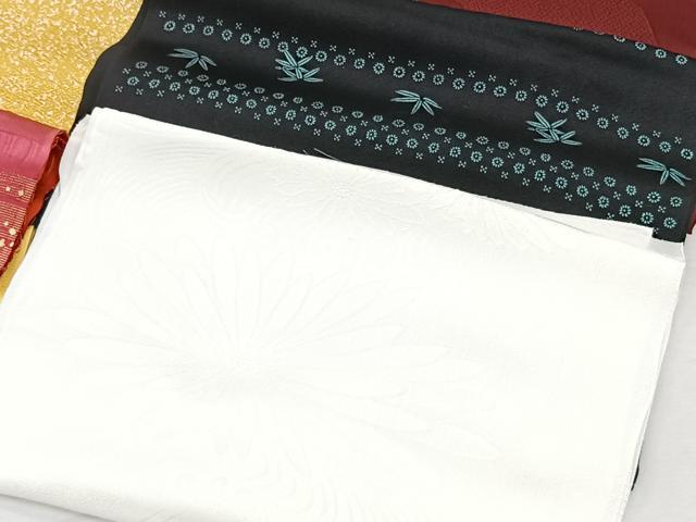 平和屋着物★和装小物 上質な帯揚げ10枚セット 梅 箔散らし 色無地 金彩 逸品 CAAL0419xi