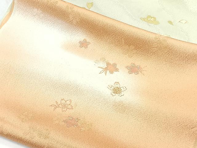 平和屋着物★和装小物　上質な帯揚げ10枚セット　刺繍　桜　舞蝶文　麻の葉　ぼかし染　金彩　丹後ちりめん　逸品　CAAL0420xi