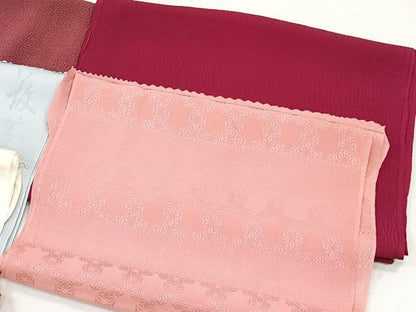 平和屋着物★和装小物　上質な帯揚げ10枚セット　刺繍　桜　舞蝶文　麻の葉　ぼかし染　金彩　丹後ちりめん　逸品　CAAL0420xi