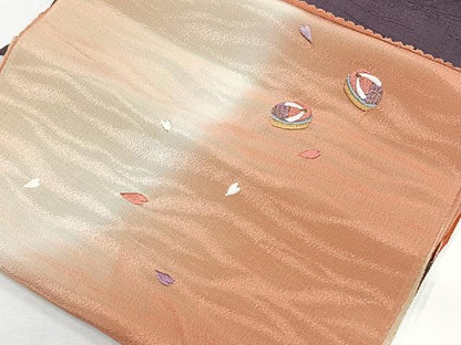 平和屋着物★和装小物　上質な帯揚げ10枚セット　絞り　刺繍　ぽっくり下駄　縮緬　色無地　礼装用　金糸　未使用あり　逸品　CAAL0422xi