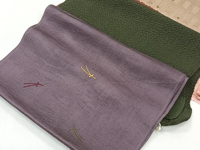 平和屋着物★和装小物　上質な帯揚げ10枚セット　絞り　刺繍　ぽっくり下駄　縮緬　色無地　礼装用　金糸　未使用あり　逸品　CAAL0422xi