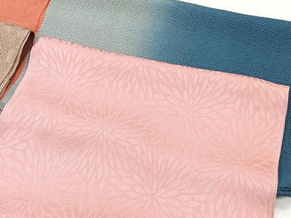 平和屋着物★和装小物　上質な帯揚げ10枚セット　絞り　刺繍　ぽっくり下駄　縮緬　色無地　礼装用　金糸　未使用あり　逸品　CAAL0422xi