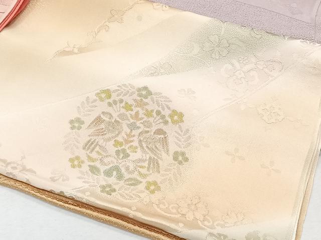 平和屋着物★和装小物　上質な帯揚げ10枚セット　絞り　花鳥丸文　ぼかし染　金彩　丹後ちりめん　逸品　CAAL0425xi