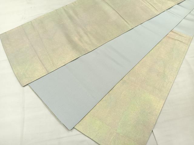平和屋着物◎六通柄袋帯　霞文　正絹　逸品　CAAL2432ua