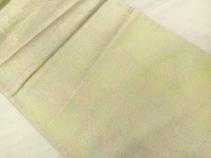 平和屋着物◎六通柄袋帯　霞文　正絹　逸品　CAAL2432ua