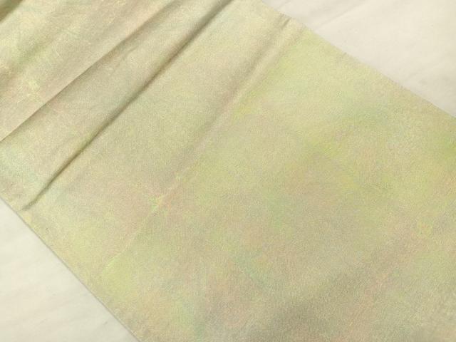 平和屋着物◎六通柄袋帯　霞文　正絹　逸品　CAAL2432ua