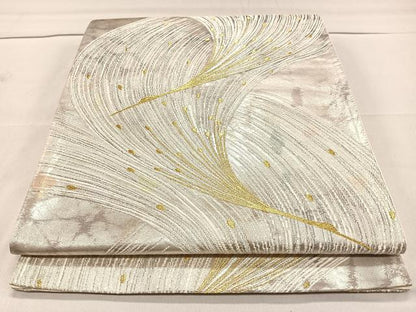 平和屋着物◎六通柄袋帯 古都の四季 金銀糸 正絹 逸品 CAAL2453ua
