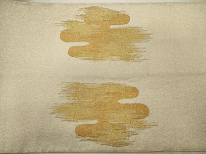 平和屋着物■太鼓柄袋帯 綴れ 工霞吉祥文 金糸 正絹 逸品 CAAL2815in