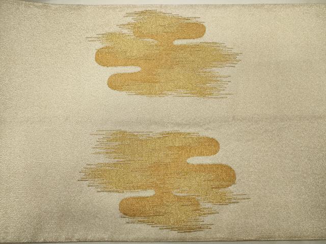 平和屋着物■太鼓柄袋帯 綴れ 工霞吉祥文 金糸 正絹 逸品 CAAL2815in