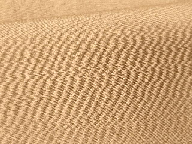 平和屋着物●上質な紬 色無地 伽羅色 正絹 逸品 CAAR8046vf