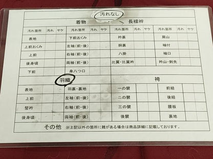 平和屋着物■道行コート　唐草文　正絹　逸品　CAAL4415dy