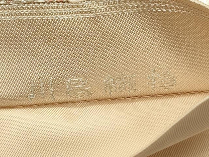平和屋着物●六通柄 本袋帯 唐織 色紙重ね花文 金銀糸 正絹 逸品 CAAL5136th