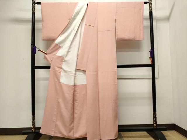 平和屋着物■色留訪問着　流水文　虹色　正絹　逸品　CAAL7451ou