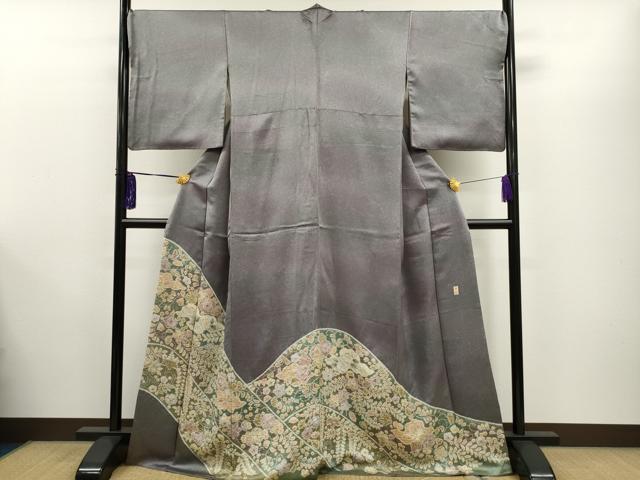 平和屋着物●色留訪問着 作家物 絞り 辻が花 暈し染め 金彩 正絹 逸品 CAAL7730dy