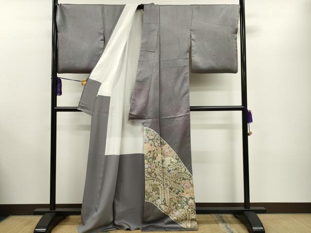 平和屋着物●色留訪問着 作家物 絞り 辻が花 暈し染め 金彩 正絹 逸品 CAAL7730dy