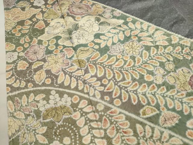 平和屋着物●色留訪問着 作家物 絞り 辻が花 暈し染め 金彩 正絹 逸品 CAAL7730dy