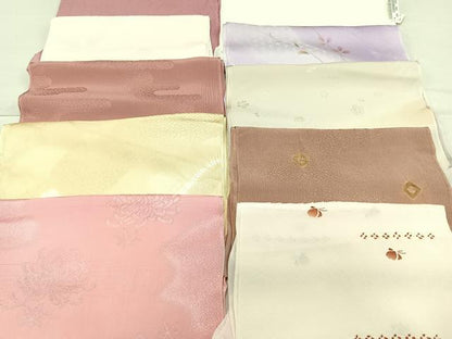 平和屋着物●和装小物　上質な帯揚げ　10枚セット　逸品　CAAM3128xi