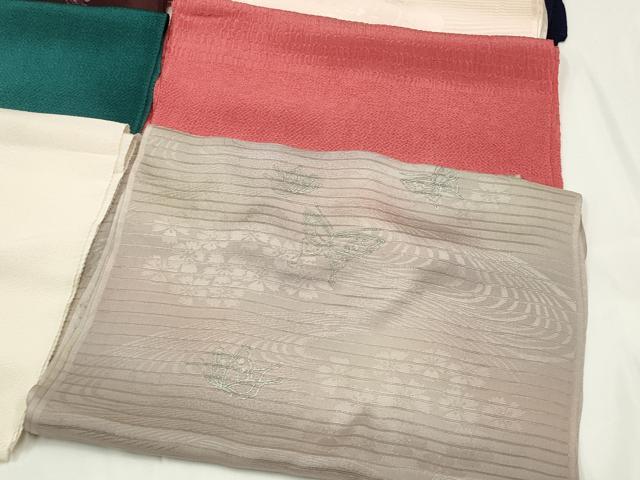 平和屋着物★和装小物　上質な帯揚げ　10枚セット　逸品　CAAM5293qe