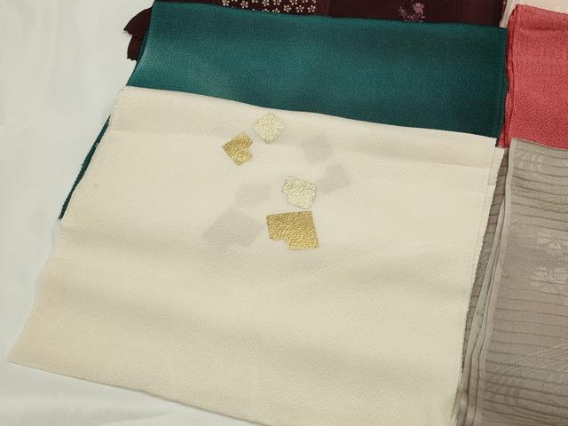 平和屋着物★和装小物　上質な帯揚げ　10枚セット　逸品　CAAM5293qe